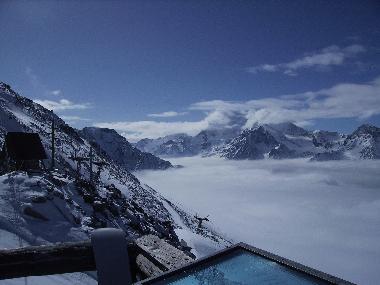 Skigebiet Gr�chen ca. 2.900 m