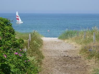 Strand�bergang 100m entfernt