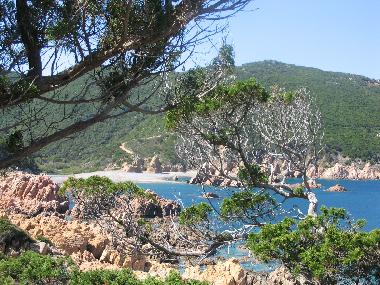 am Weg zum Stagno di Tinnari