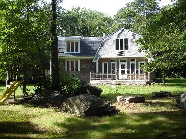 Frontansicht des Hauses