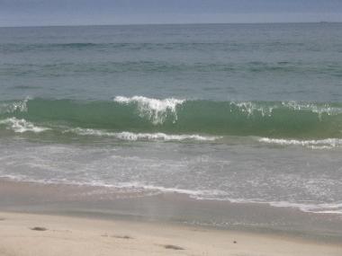 tolle atlantische Wellen am South Shore Beach