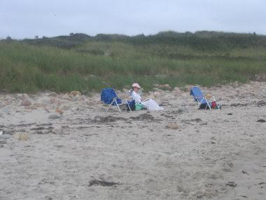 Entspannen in den D�nen am South Shore Beach