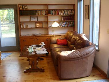 Blick ins Wohnzimmer