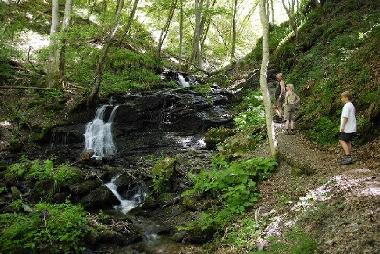 Premiumrundwanderwege und Traumschleifen ganz in der Nhe - Beispiel die Hlzbachklamm 