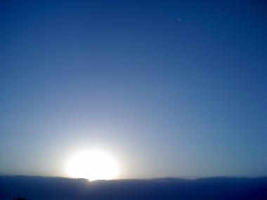 TERRASSE: SONNENAUFGANG