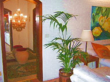 Eingang zu den Schlafzimmern