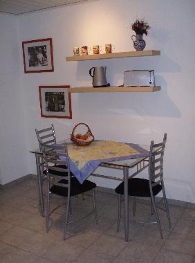 Essplatz in der Kche