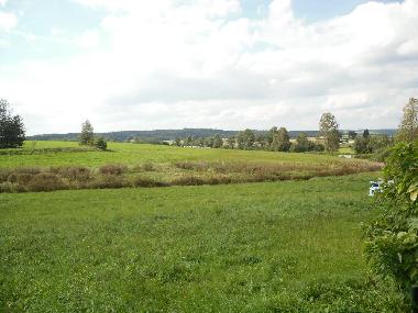 Aussicht hinter dem Haus