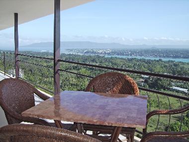 Hier der Blick in Richtung Tagbilaran.