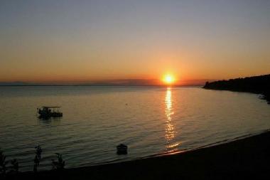 Sonnenuntergang in Psakoudia