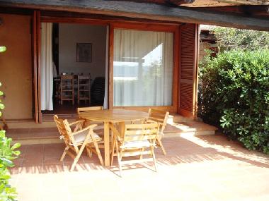 Verandafenster zum Wohnzimmer hin