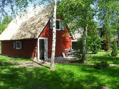 Bootshaus Goldberg Landseite