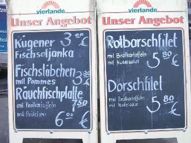 Fisch und nochmals Fisch