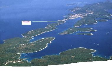 POSITION und Panorame Mali losinj
