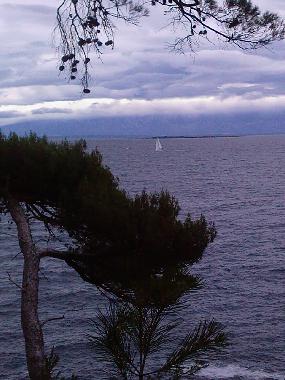 Meerblick auf Weg nach Zentrum