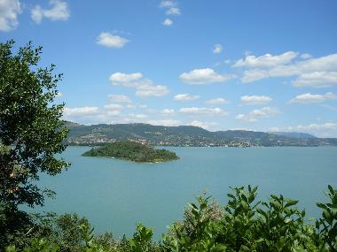 Lago Trasimeno mit Isola Maggiore