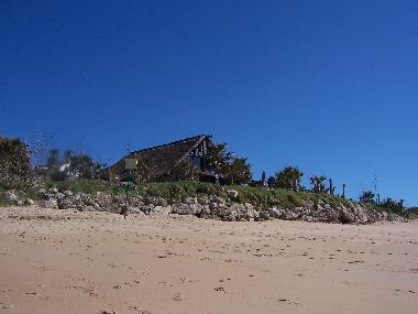 Restaurant am Strand nur 400m vom Haus entfernt