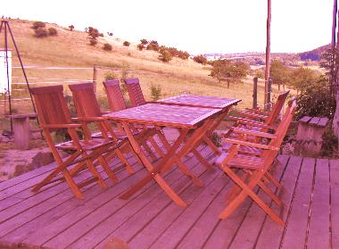 Terrasse Fewo Vier Jahreszeiten