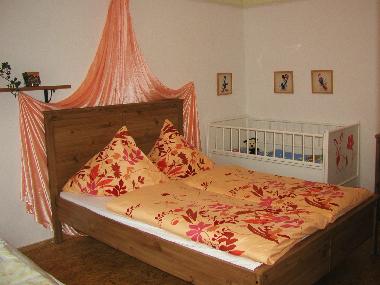 Schlafzimmer Fewo Morgentau