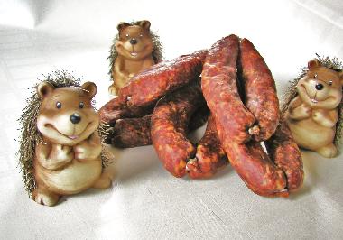 Hausschlachte Wurst aus dem Hofladen
