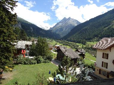 Aussicht vom Balkon