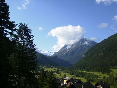 Aussicht vom Balkon