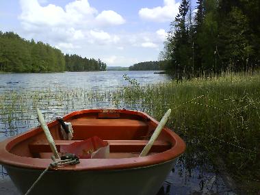 see mit boot in der nhe schleppangeln trolling auf hecht und zander schwedenhaus mieten 04323805788