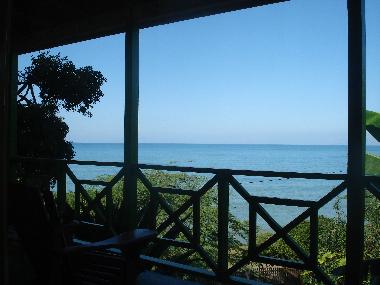 Ausblick vom Balkonstudio