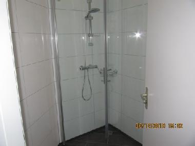 Die Dusche - in 2010/2011 neu gestaltet