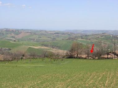Ferienhaus in Fratte Rosa (Pesaro e Urbino) oder Ferienwohnung oder Ferienhaus