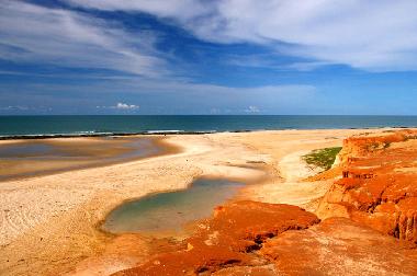 Beach of Canoa Quebrada