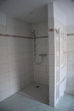 Dusche im Erdgeschoss