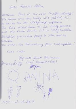 Auch ohne teure Sterne, kommen viele G�ste gerne!