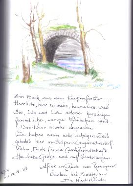 Henk und Gera sind bei schon �lter als 70 bzw. 80 und kommen 2011 nun schon das 4. x zu uns, aus Hol
