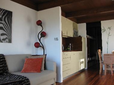 Unser Wohnzimmer und K�che