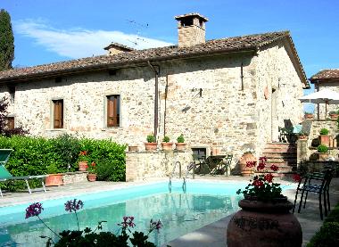 Ferienhaus in Anghiari (Arezzo) oder Ferienwohnung oder Ferienhaus