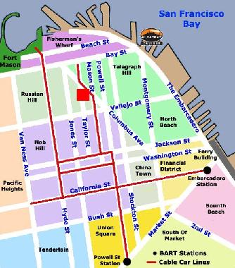 Ferienwohnung in San Francisco (California) oder Ferienwohnung oder Ferienhaus