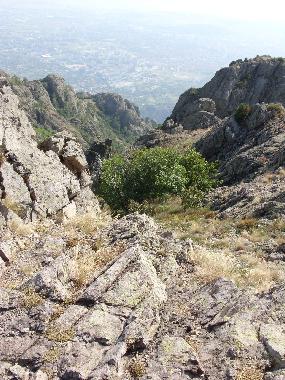 Blick auf Svilengrad, von den H�hen der Berge