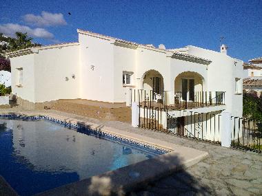 Villa in Moraira (Alicante / Alacant) oder Ferienwohnung oder Ferienhaus