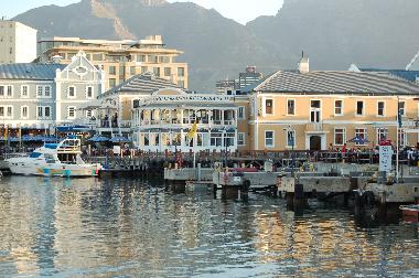 Die Waterfront in Kapstadt ( ca. 15 min von unserem Haus )