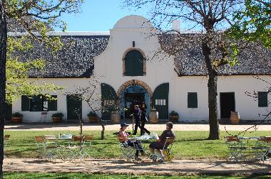 Das historisches Weingut "Groot Constantia" ( ca. 10 min. von unserem Haus )