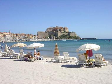 Strand 3 Minuten zu Fuss von der Ferienwohnung