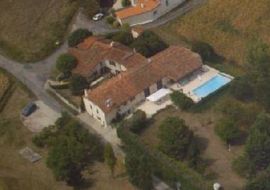 Ferienhaus in Verteillac (Dordogne) oder Ferienwohnung oder Ferienhaus