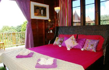 Bedroom with sea-view