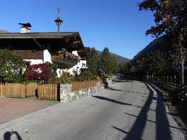 Das Landhaus Meissl liegt an einer verkehrsarmen Stra�e mit Promenadencharakter