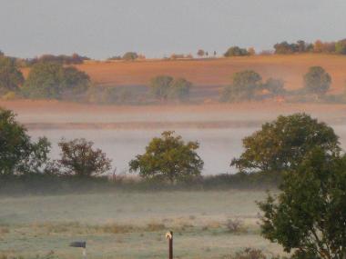 Morgenstimmung: Nix Toscana, sondern Sellin!