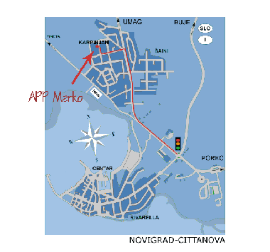 Ferienwohnung in Novigrad-Cittanova (Istarska) oder Ferienwohnung oder Ferienhaus
