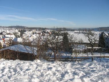 Die Aussicht ist im Wiinter einfach atemberaubend. Sobald der Schnee liegen bleibt, wird die 500m en