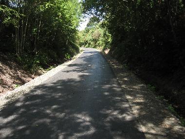Der neue Bahntrassen Radweg f�hrt direkt an Olberode vorbei. Er f�hrt uns auf der fr�heren Eisenbahn
