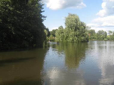 Der See am Ortsrand von Olberode l�dt ein zum gem�tlichen entspannen. Nach Absprache mit dem �rtlich